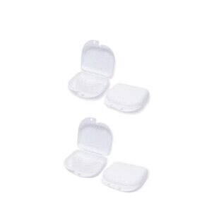 Retainer Case Set of 4 Dental Cases Retainer Holders Travel Retainer Holder C1